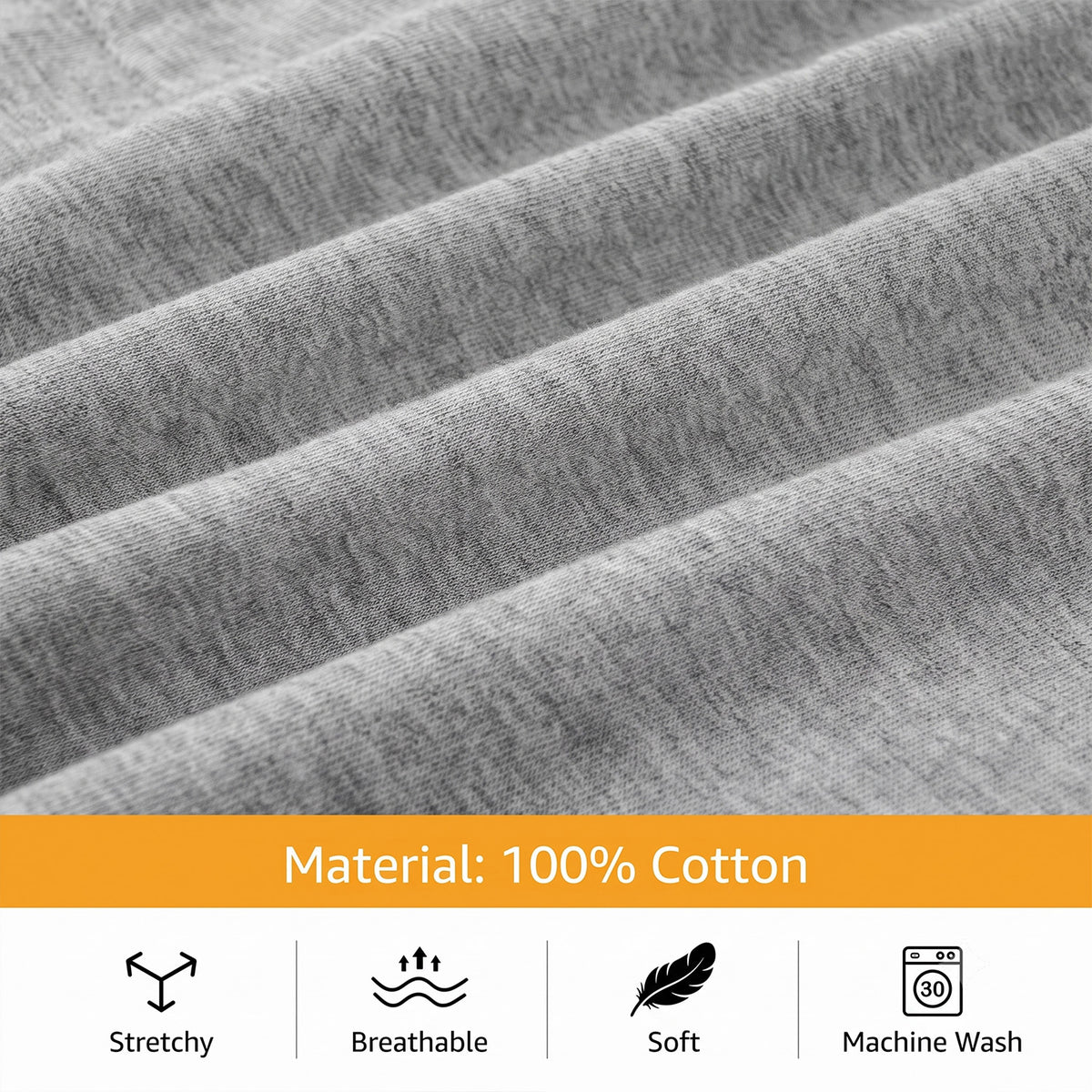 Men’s Multicolour Cotton Boxer Shorts – 4 Pack, Loose Fit, Button Fly