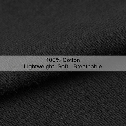 Men’s Black Cotton Boxer Shorts – 4 Pack, Loose Fit, Button Fly